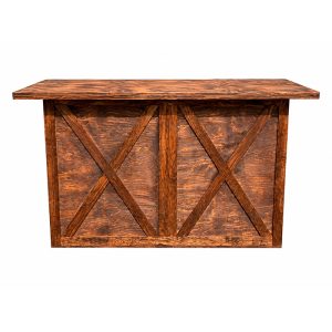 Wooden Portable Bar 6ft
