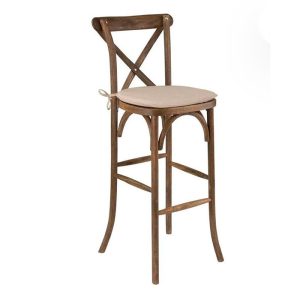Vineyard Crossback Barstool